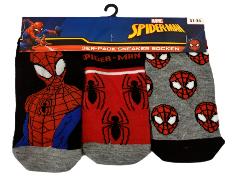 Spiderman Socken mit coolen Motiven